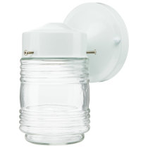 1 LIGHT OUTDOOR MASON JAR - 60-112
