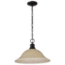1 LT 16" HANGING DOME PENDANT - 60-1276