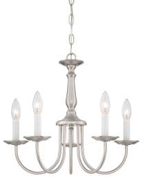 5LT CHANDELIER BRUSHED NICKEL - 60-1298