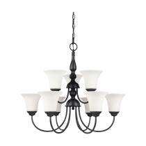 DUPONT 9 LT CHANDELIER - 60-1843
