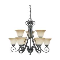 MONTGOMERY 9 LT CHANDELIER - 60-2744