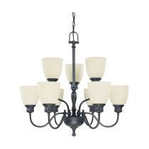 BELLA 2 TIER 9 LT CHANDELIER - 60-2781