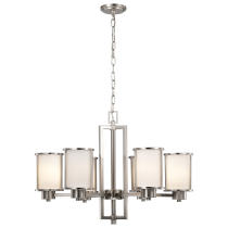 ODEON 6 LT CHANDELIER UP/DN - 60-2853