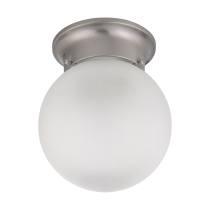 1 LIGHT 6" BALL CEILING - 60-3249