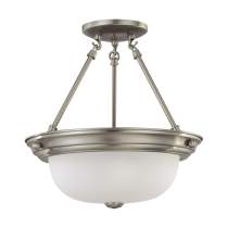 2 LIGHT ES 13" SEMI-FLUSH - 60-3295