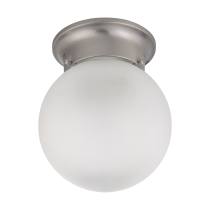 1 LIGHT ES 6" BALL CEILING - 60-3299
