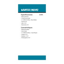 ADAMS 1 LGT 14 OUTOOR WALL - 60-3481