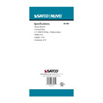 ADAMS 1 LGT 14 OUTOOR WALL - 60-3481