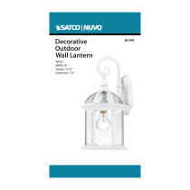 BOXWOOD 1 LGT 15 OUTDOOR WALL - 60-3494