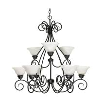 CASTILLO 9 LT CHANDELIER - 60-379