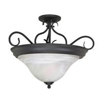 CASTILLO 3 LT SEMI FLUSH - 60-384