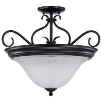 CASTILLO 3 LT SEMI FLUSH - 60-384