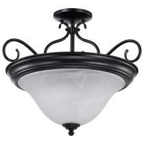 CASTILLO 3 LT SEMI FLUSH - 60-384