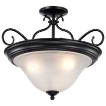 CASTILLO 3 LT SEMI FLUSH - 60-384