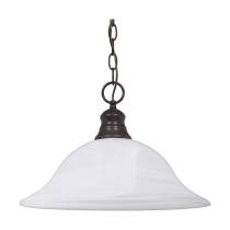 1 LT HANGING DOME PENDANT - 60-391
