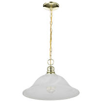 1 LT HANGING DOME PENDANT - 60-392