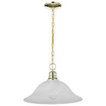 1 LT HANGING DOME PENDANT - 60-392