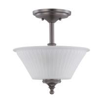TELLER 2 LIGHT SEMI-FLUSH - 60-4018