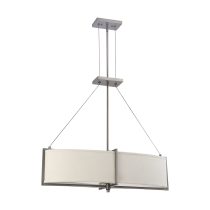 PORTIA ES 4 LIGHT OVAL PENDANT - 60-4047
