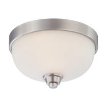 HELIUM 1 LIGHT FLUSH DOME - 60-4191