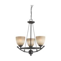 CAROUSEL 3 LIGHT CHANDELIER - 60-4225