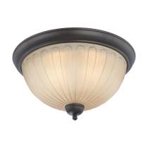 CAROUSEL 3 LIGHT FLUSH DOME - 60-4233