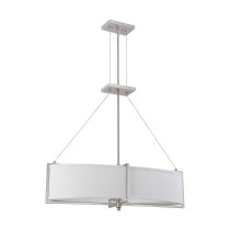 PORTIA ES 4 LIGHT OVAL PENDANT - 60-4347