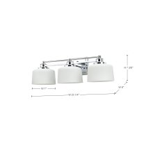 SOHO 3 LIGHT VANITY - 60-4583