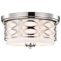 HARLOW 2 LIGHT FLUSH DOME - 60-4627