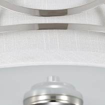 HARLOW 2 LIGHT FLUSH DOME - 60-4627