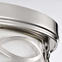 HARLOW 2 LIGHT FLUSH DOME - 60-4627