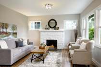 HARLOW 2 LIGHT FLUSH DOME - 60-4627