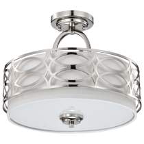 HARLOW 3 LIGHT SEMI-FLUSH - 60-4629