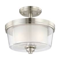 DECKER 2 LIGHT SEMI-FLUSH - 60-4653
