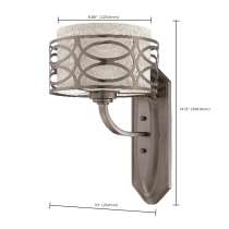 HARLOW 1 LIGHT VANITY - 60-4721