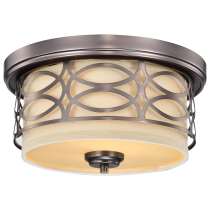 HARLOW 2 LIGHT FLUSH DOME - 60-4727