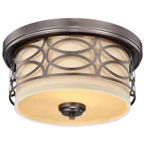 HARLOW 2 LIGHT FLUSH DOME - 60-4727