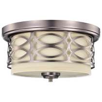 HARLOW 2 LIGHT FLUSH DOME - 60-4727
