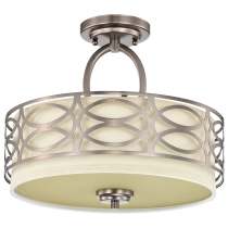 HARLOW 3 LIGHT SEMI-FLUSH - 60-4729