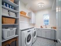 CANDICE 3 LIGHT FLUSH DOME - 60-4741