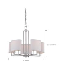 GEMINI 5 LIGHT CHANDELIER - 60-4755