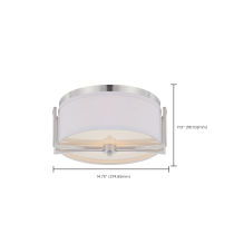 GEMINI 2 LIGHT FLUSH DOME - 60-4761