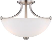 BENTLEY 3 LIGHT SEMI-FLUSH - 60-5017