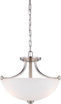 BENTLEY 3 LIGHT SEMI-FLUSH - 60-5017
