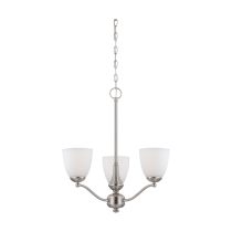PATTON 3 LIGHT CHANDELIER/UP - 60-5036