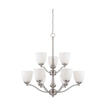 PATTON 9 LIGHT CHANDELIER - 60-5039