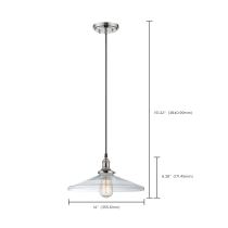 1 LT VINTAGE PENDANT - 60-5408