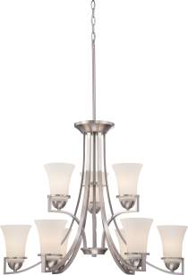 NEVAL 9 LT- 2 TIER CHANDELIER - 60-5489
