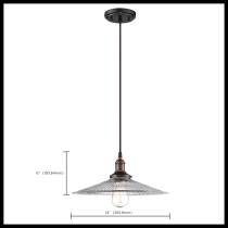 1 LT VINTAGE PENDANT - 60-5516