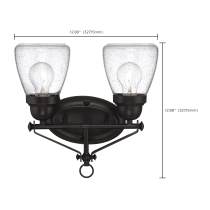 LAUREL - 2 LT VANITY FIXTURE - 60-5542
